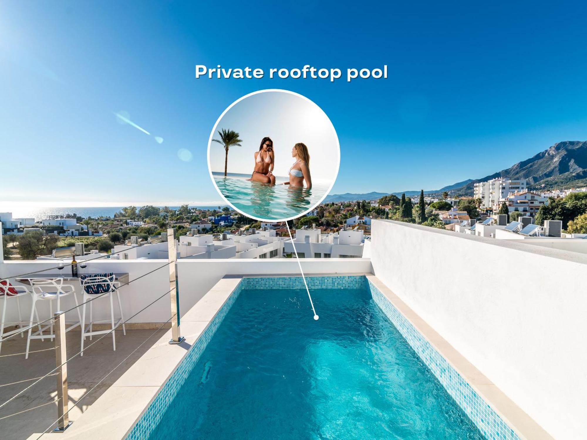 Vacation Marbella I Casa Isabel, Private Pool With Infinity Views, Bbq, New Built, Luxury Condo, Top Location 外观 照片